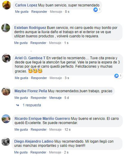 Testimonios clientes Lávame